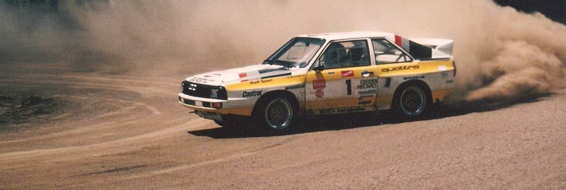 Part 10: less rallying  for Audi 1984 and 1985 Michele Mouton had less rally obligations in 1984 and 1985