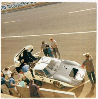 Ford GT40-chassis 107 24 h Le Mans 1965