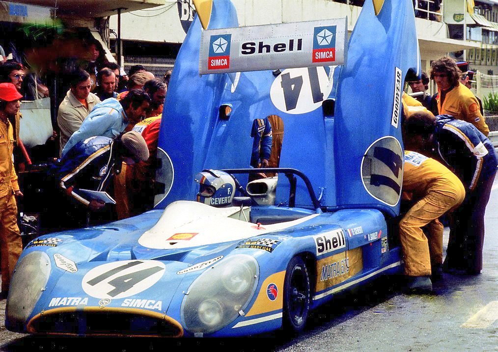 1972 Le Mans 24h Matra Cevert