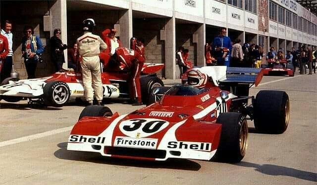 1972 F1 Nijvel Regazzoni Ferrari