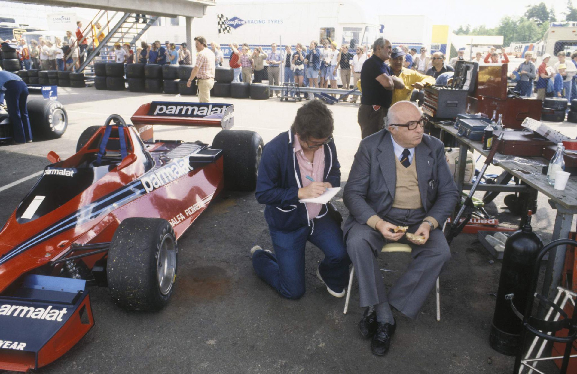 Brabham BT 46 and Carlo Chiti