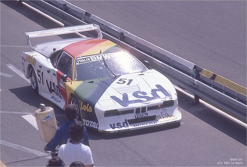 BMW M1 at the 24hLMans