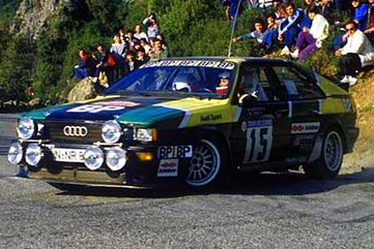 Michele Mouton Audi 1981