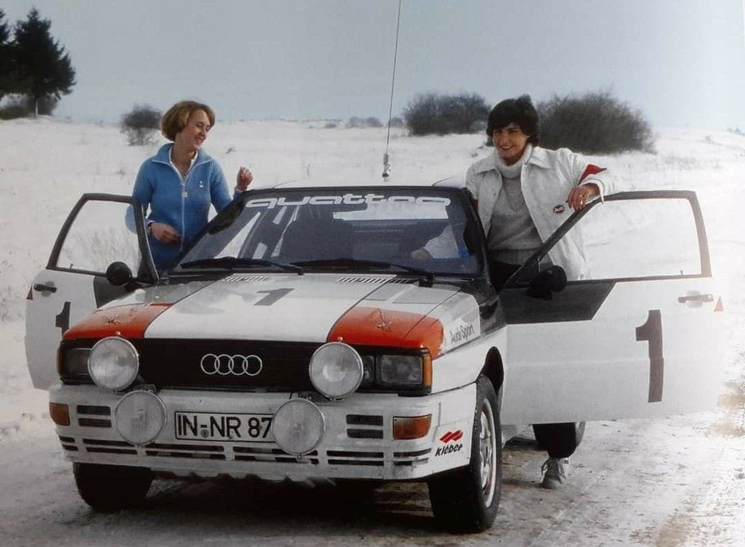 Michele Mouton Audi 1981