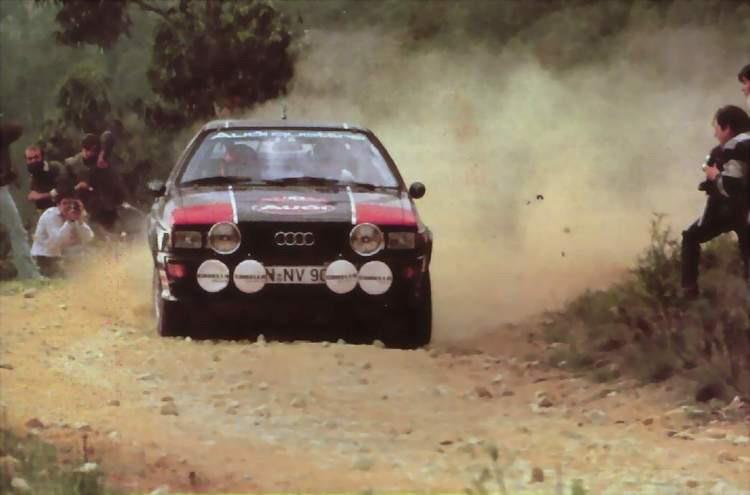 Michele Mouton Audi 1981