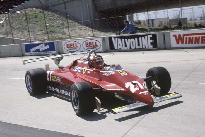 Ferrari 162C double wing VIlleneuve