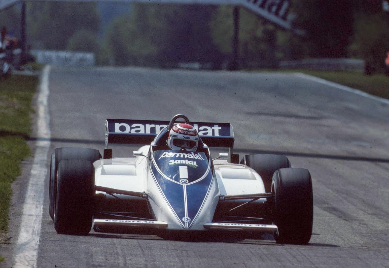 1982 F1 Zolder Piquet Brabham BMW