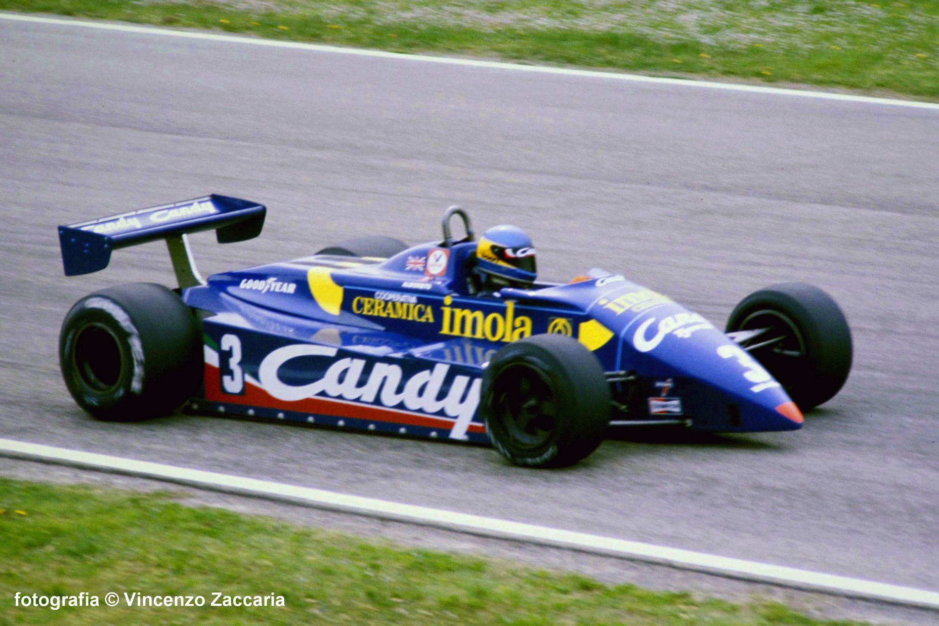 Michel Alboreto Tyrrell F1