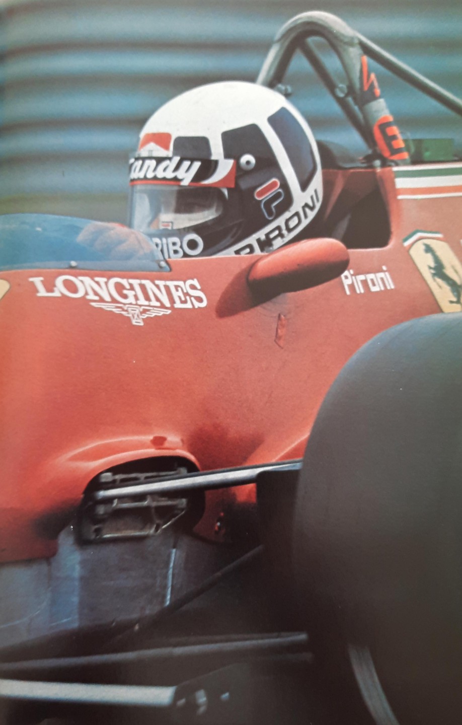 Didier pironi Ferrrari 1982