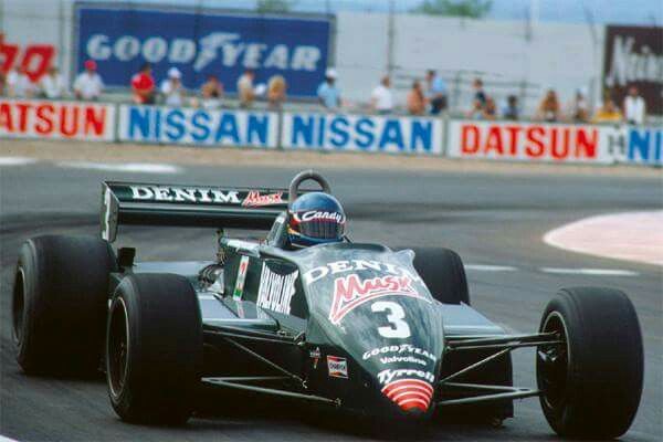 Michel Alboreto Tyrrell F1