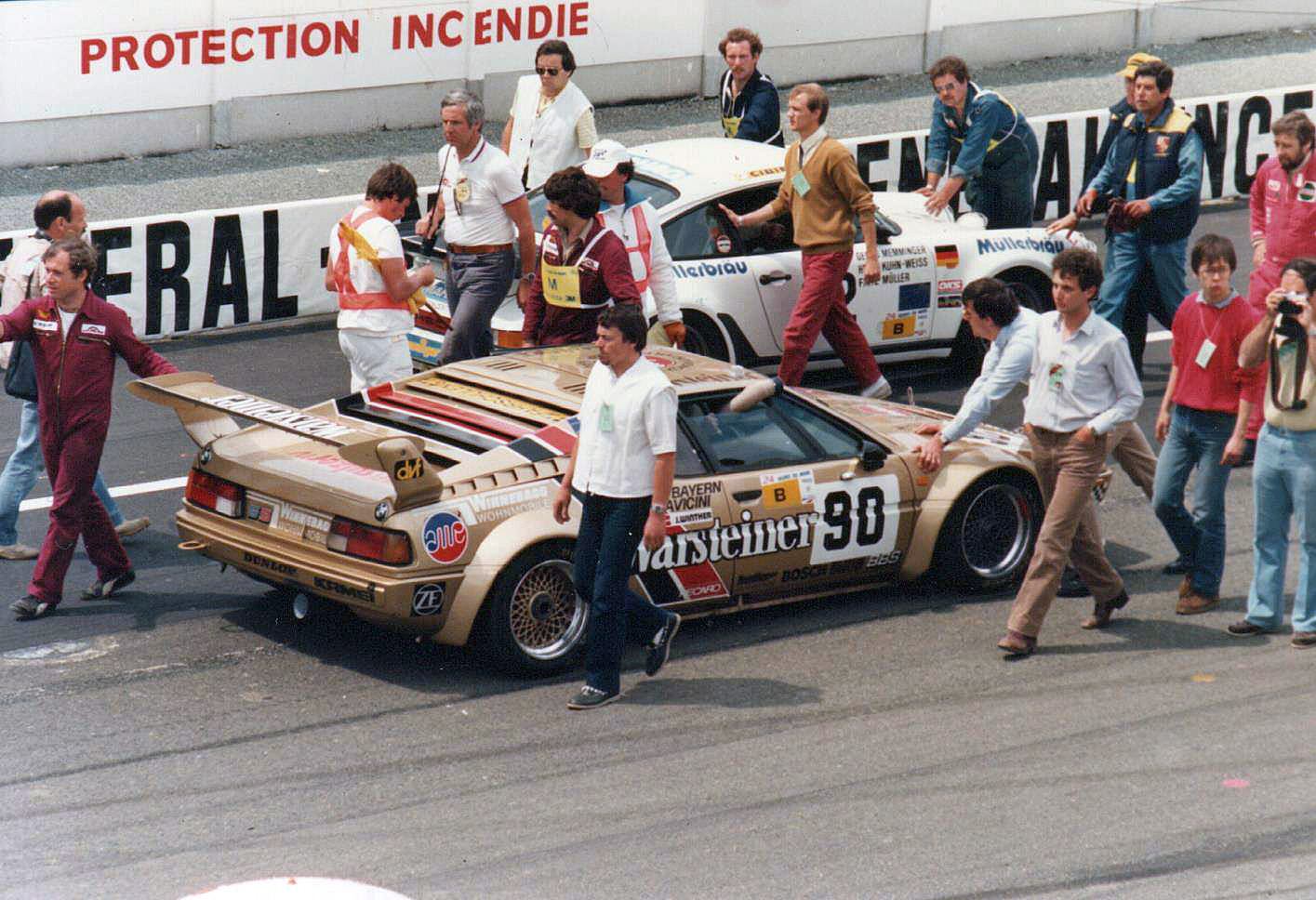 BMW M1 in 24hLeMans