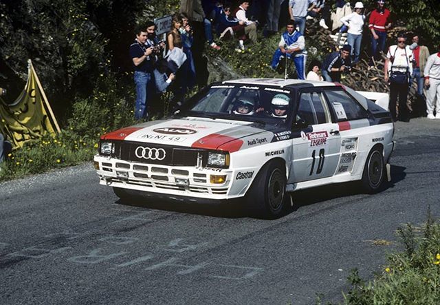 Michele Mouton Audi 1983