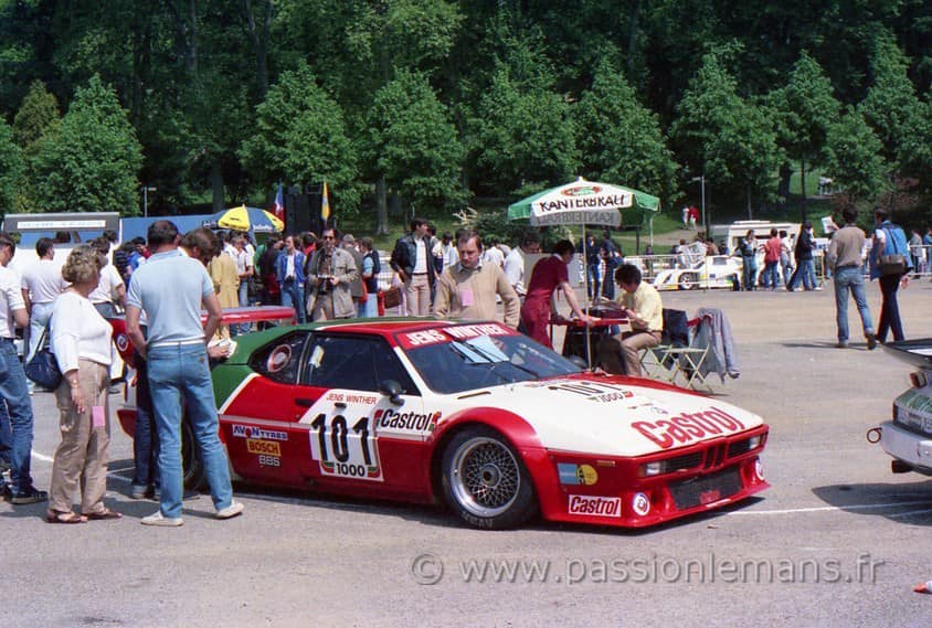 BMW M1 in 24hLeMans