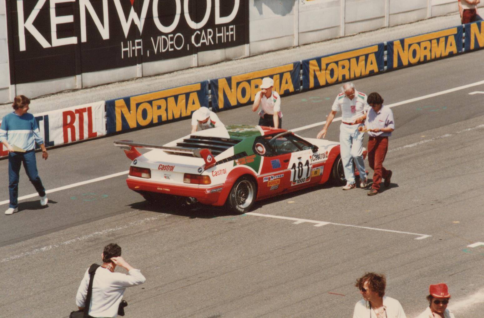 BMW M1 in 24hLeMans