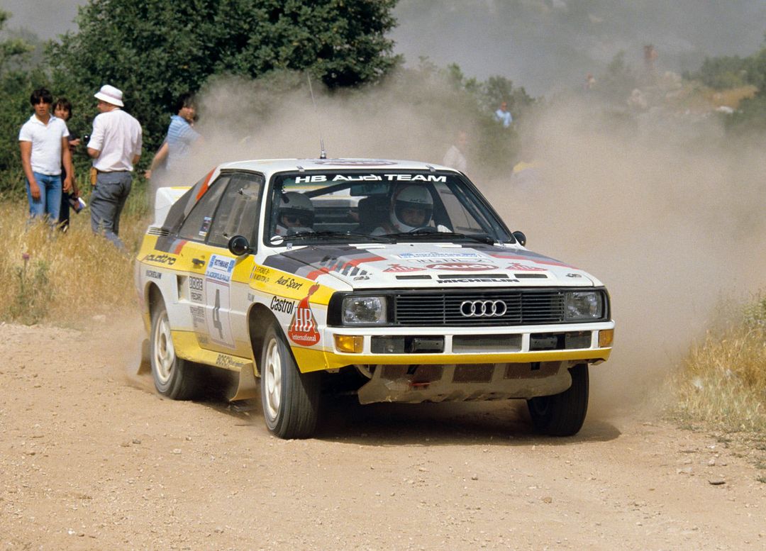 Michele Mouton Audi 1984