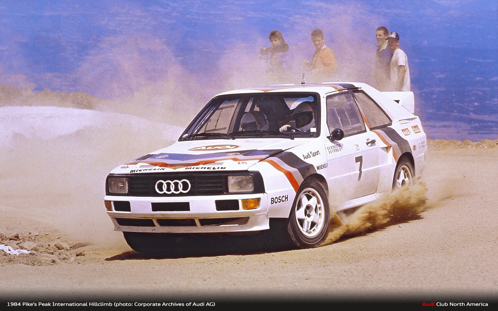 Michele Mouton Audi 1984