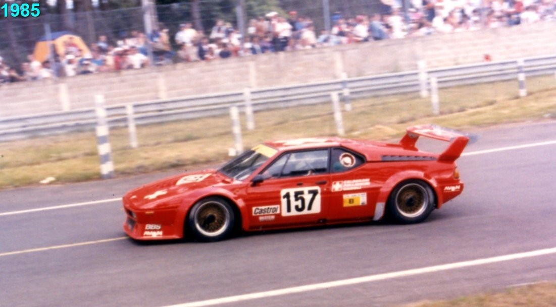 BMW M1 in the 24hLe Mans