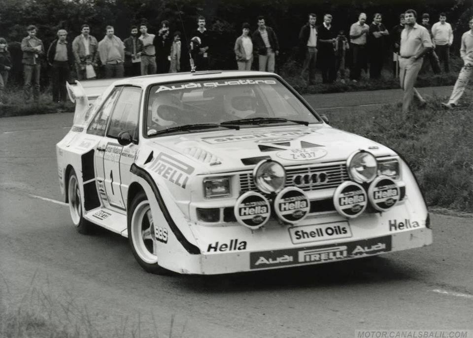 Michele Mouton Audi 1985