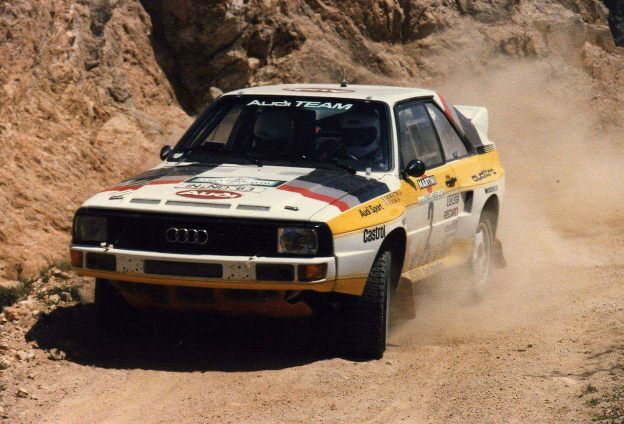 Michele Mouton Audi 1985