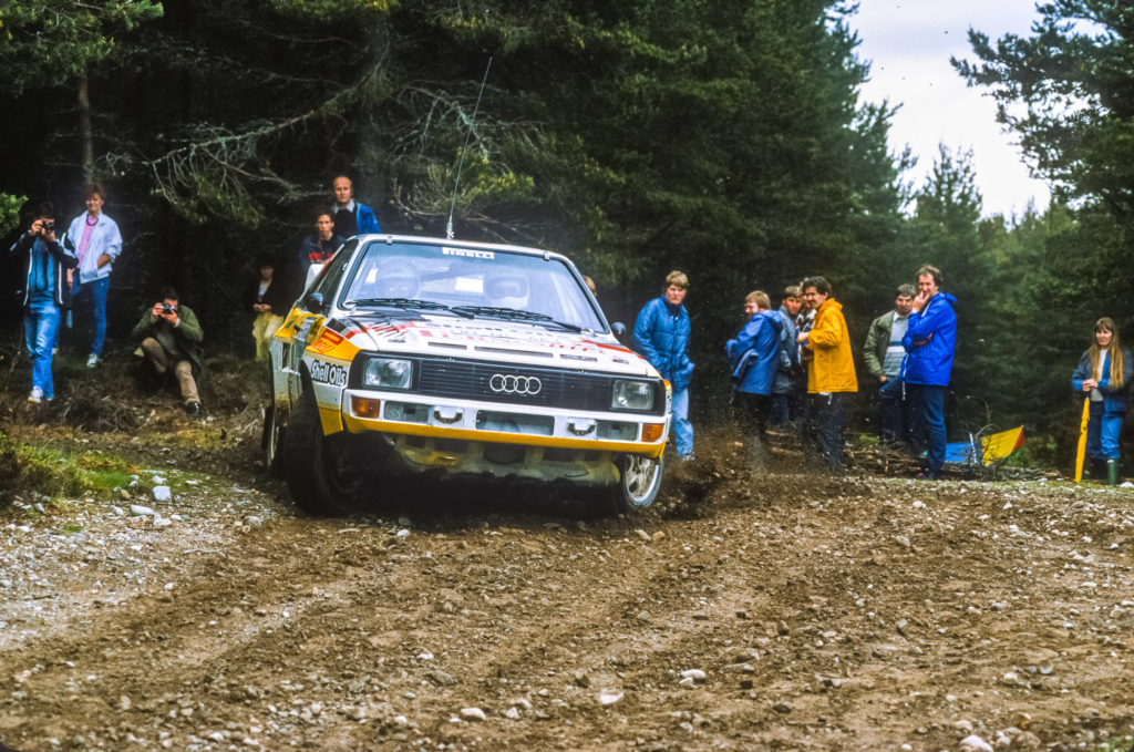 Michele Mouton Audi 1985