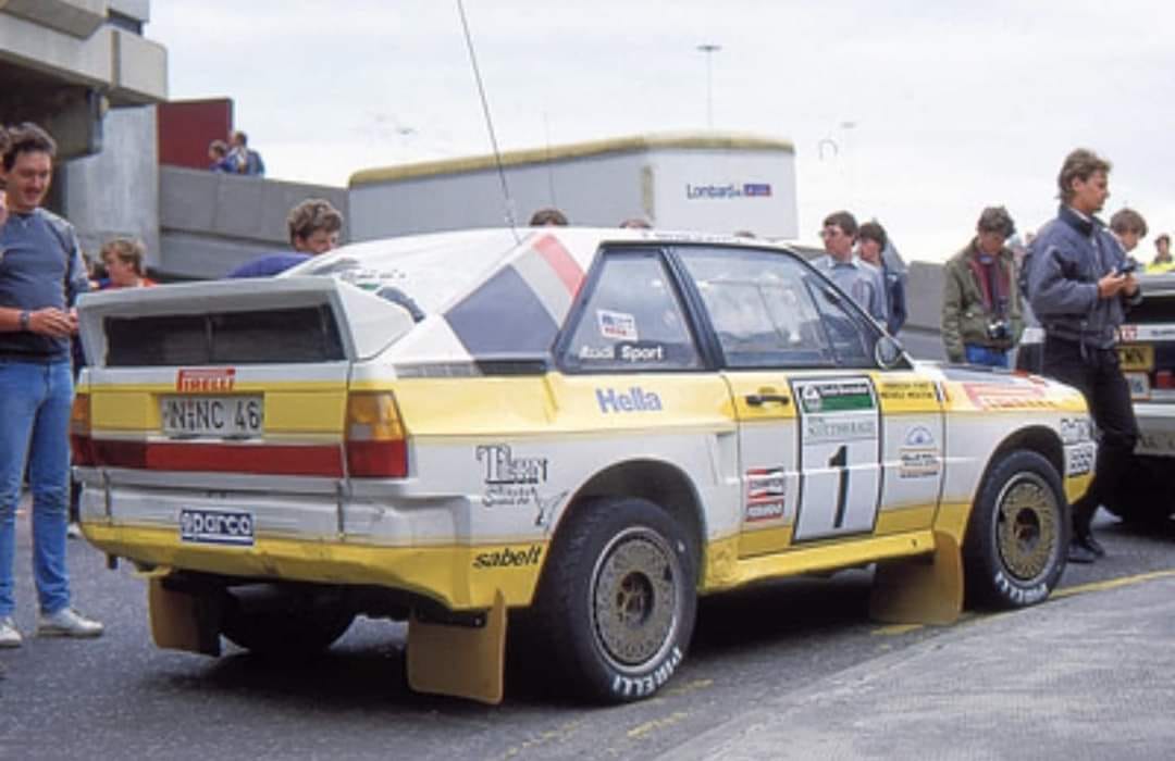 Michele Mouton Audi 1985