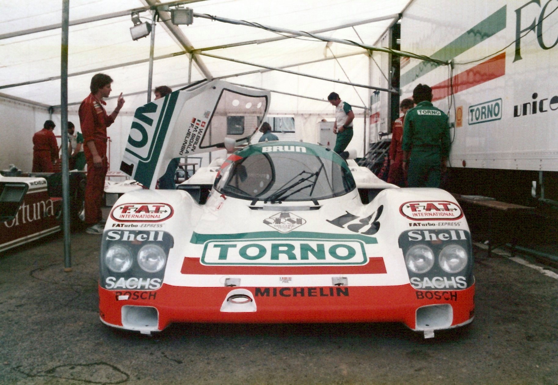 Brun 1986 Le Mans Porsche