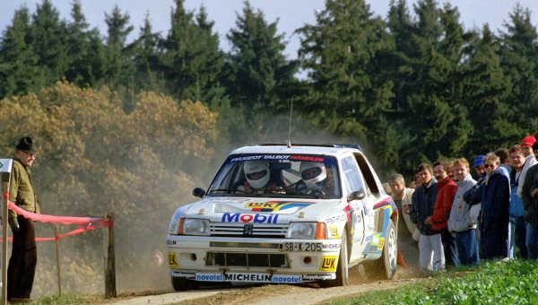 Michele Mouton Peugeot 205T16 in 1986