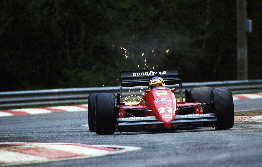 Alboreto Ferrari F1