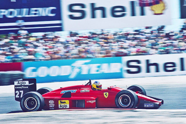 Alboreto Ferrari F1