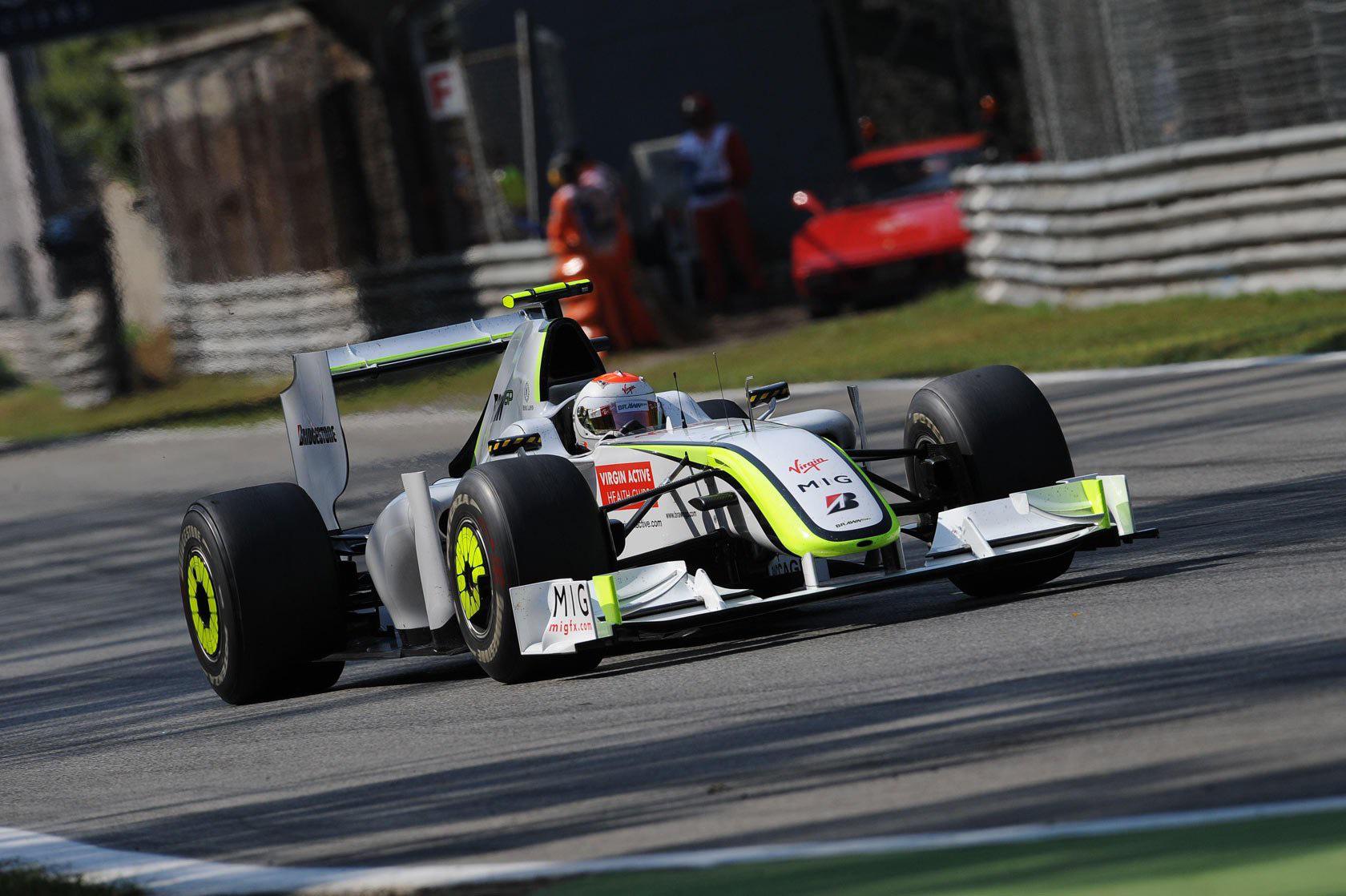 2009 Brawn GP Button Barichello