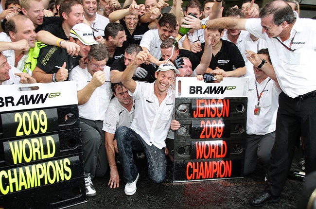 2009 Brawn GP Button Barichello