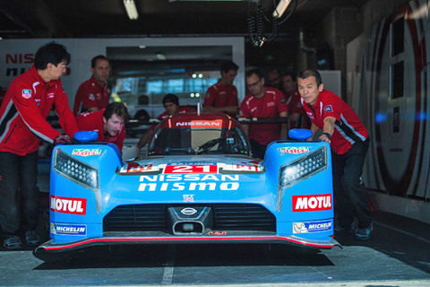 The Nissan GT-R LM Nismo LMP1 