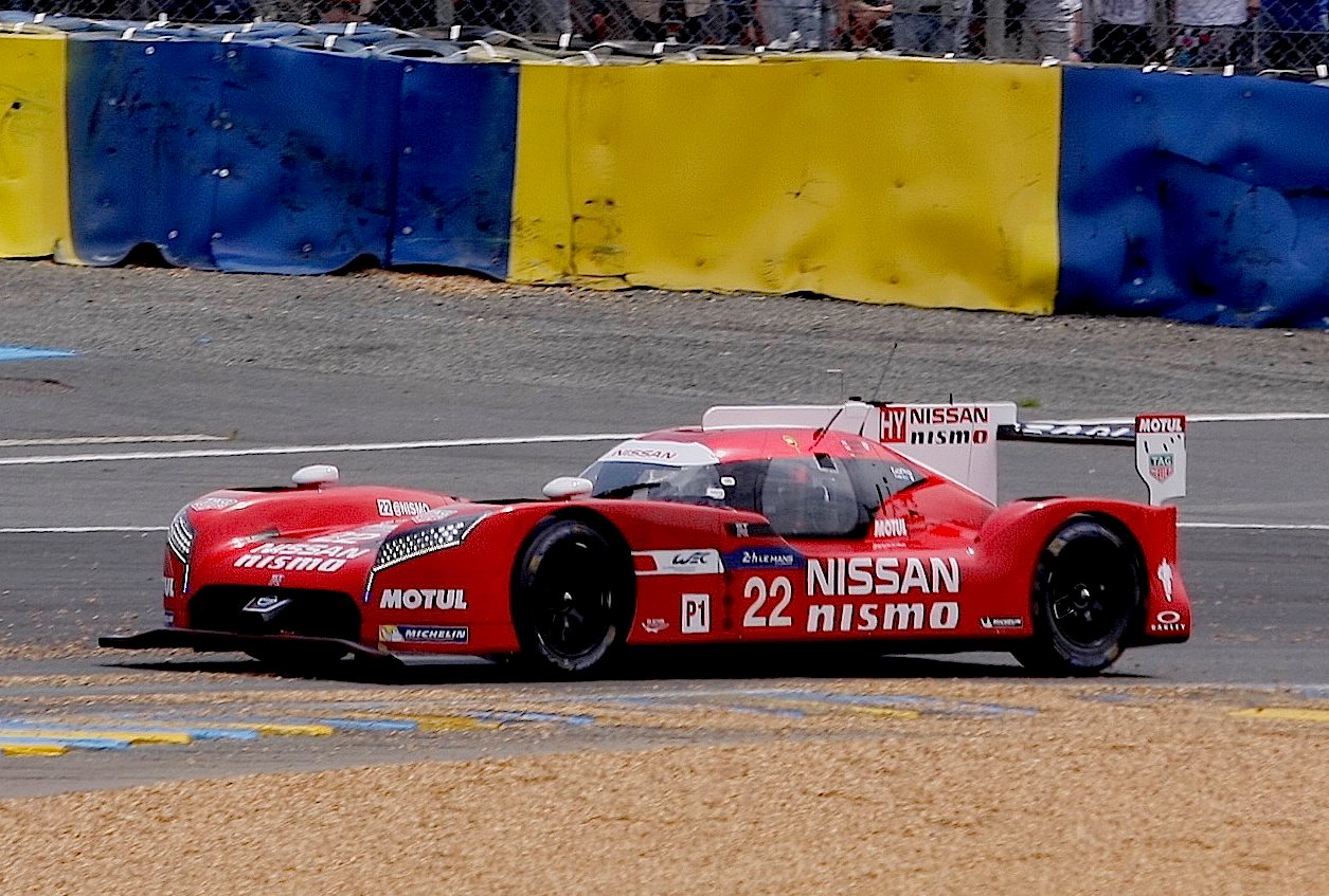 The Nissan GT-R LM Nismo LMP1 