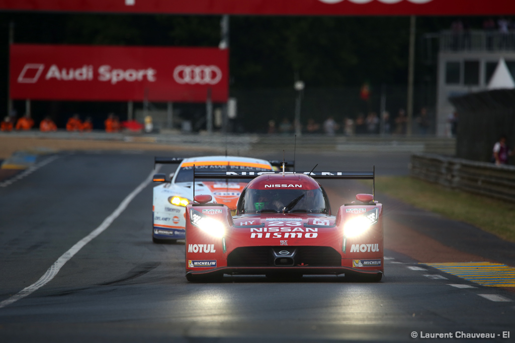 The Nissan GT-R LM Nismo LMP1 