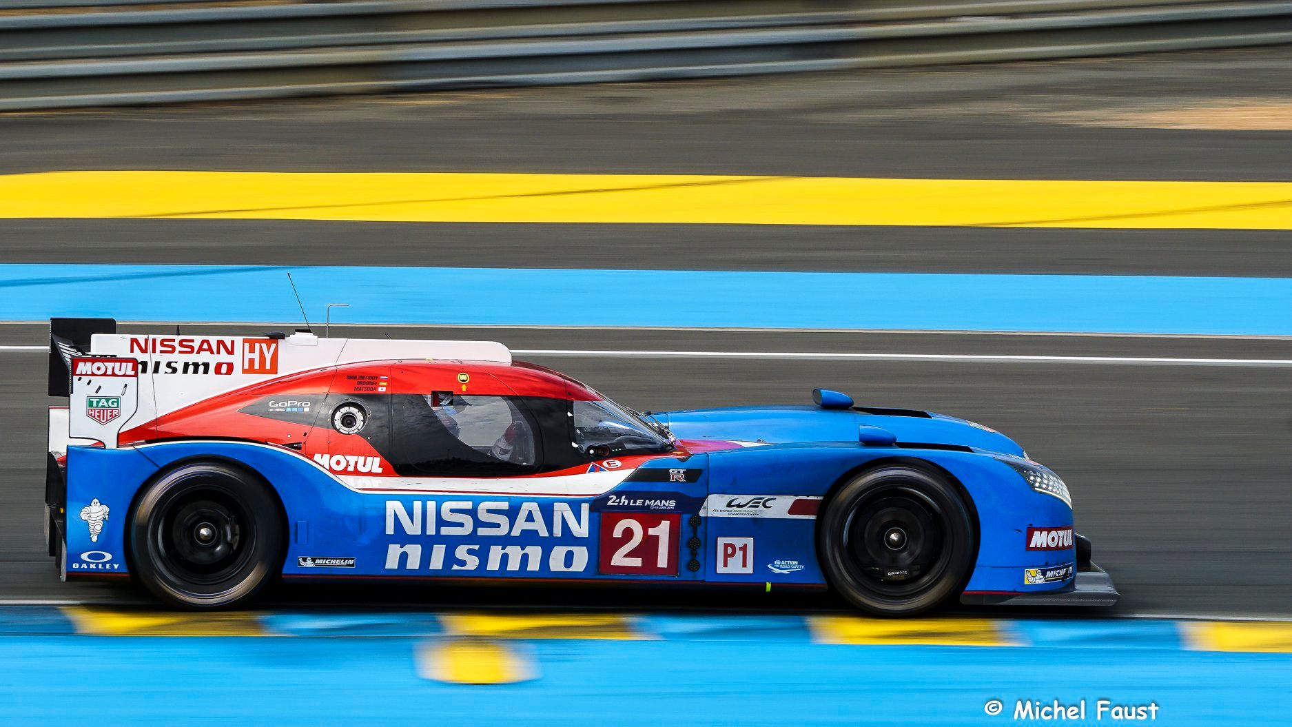 The Nissan GT-R LM Nismo LMP1 