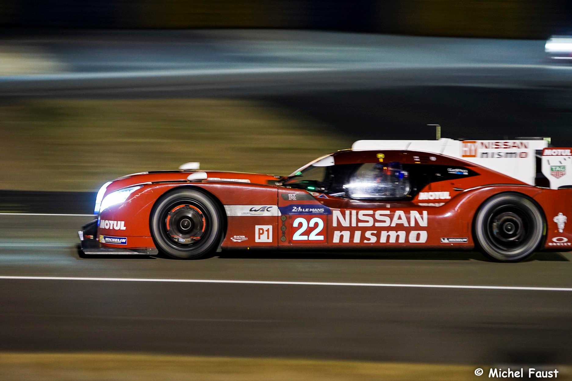 The Nissan GT-R LM Nismo LMP1 