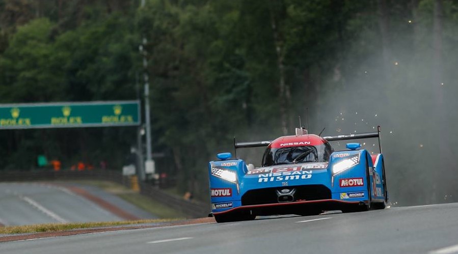 The Nissan GT-R LM Nismo LMP1 