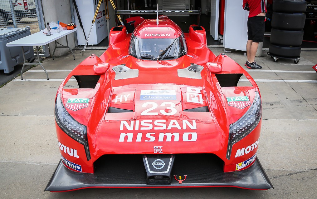 The Nissan GT-R LM Nismo LMP1 