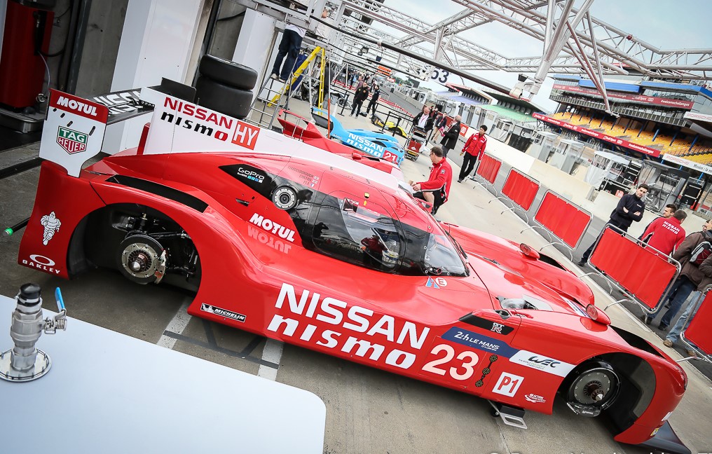 The Nissan GT-R LM Nismo LMP1 