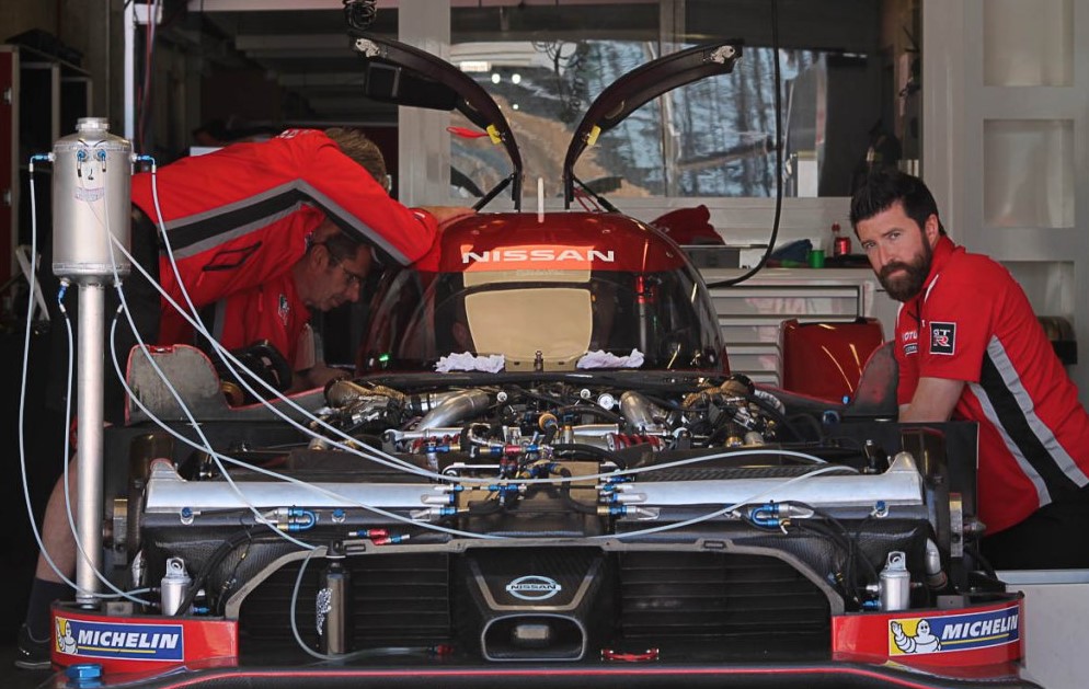 The Nissan GT-R LM Nismo LMP1 