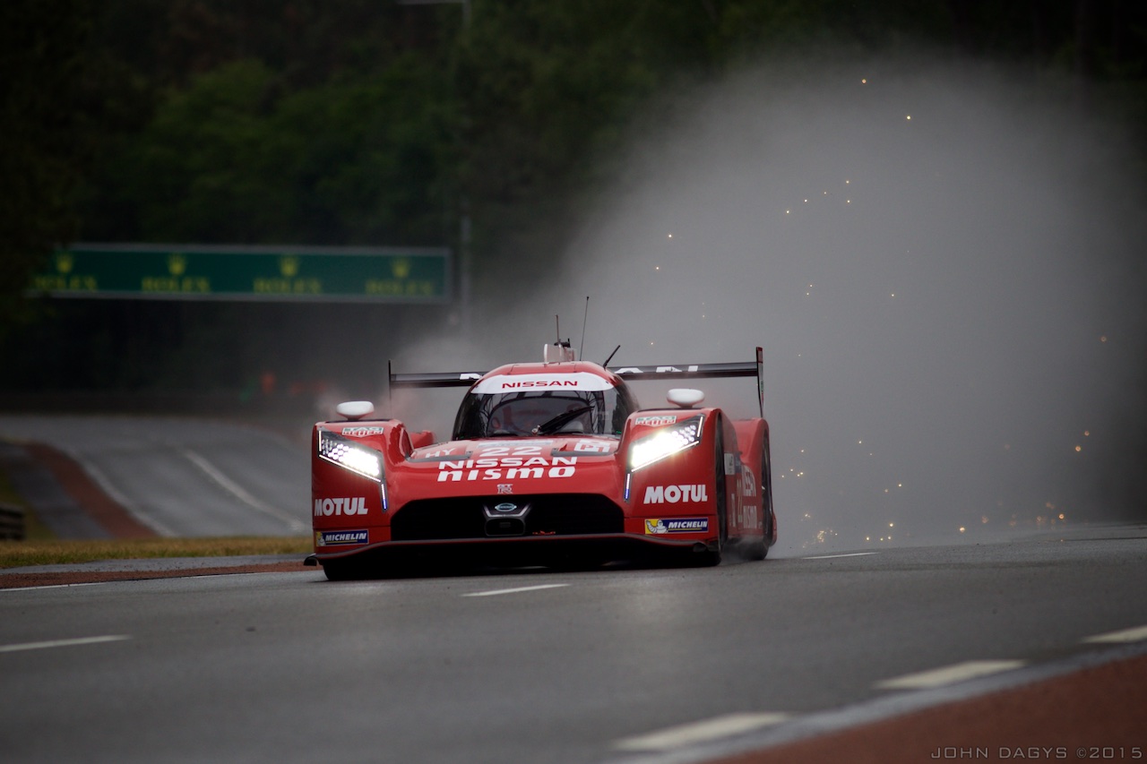 The Nissan GT-R LM Nismo LMP1 