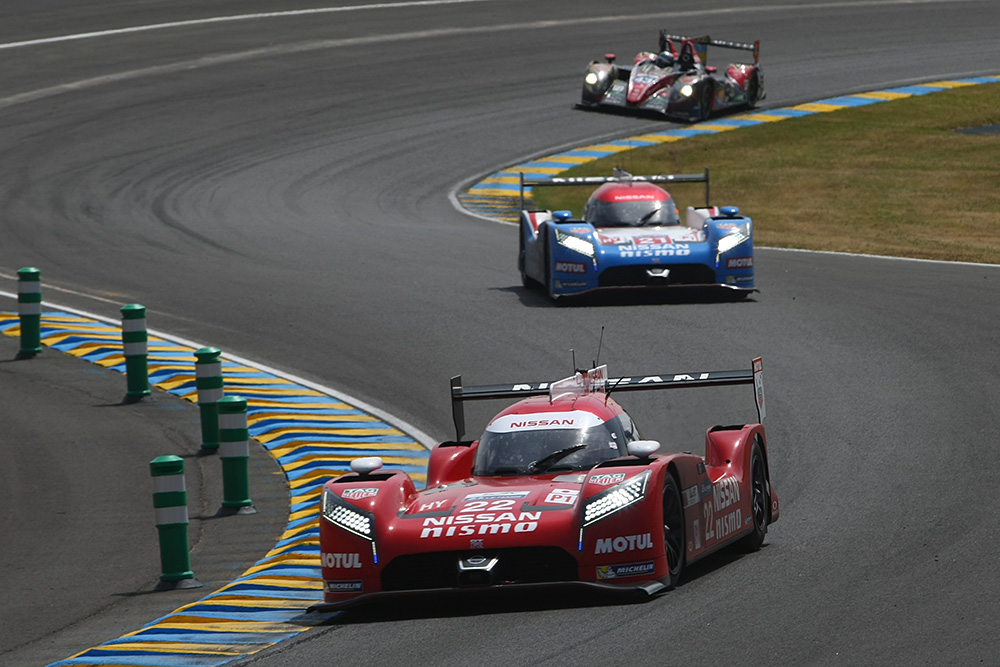 The Nissan GT-R LM Nismo LMP1 