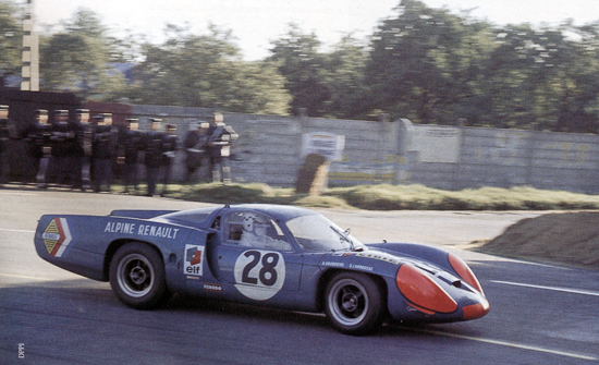 24h Le Mans 1968 - Alpine