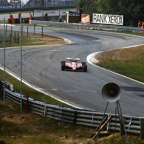 Gilles Villeneuve- Zolder