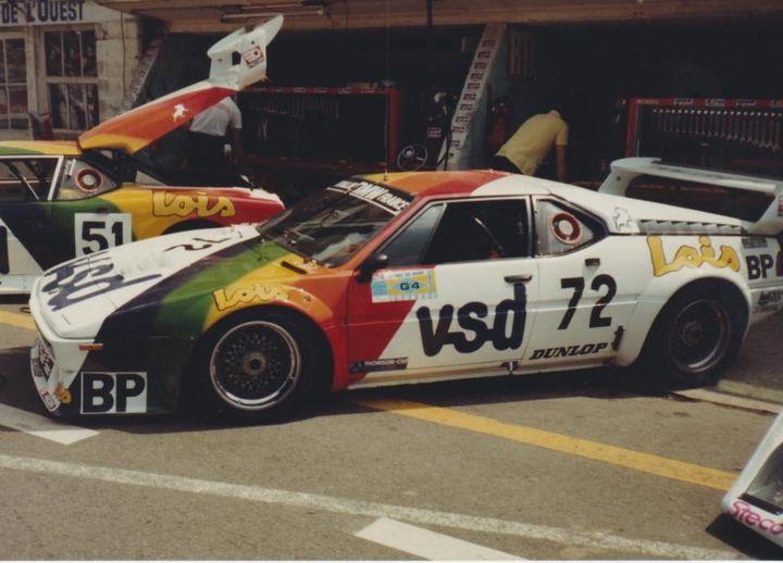 BMW M1 at the 24hLMans