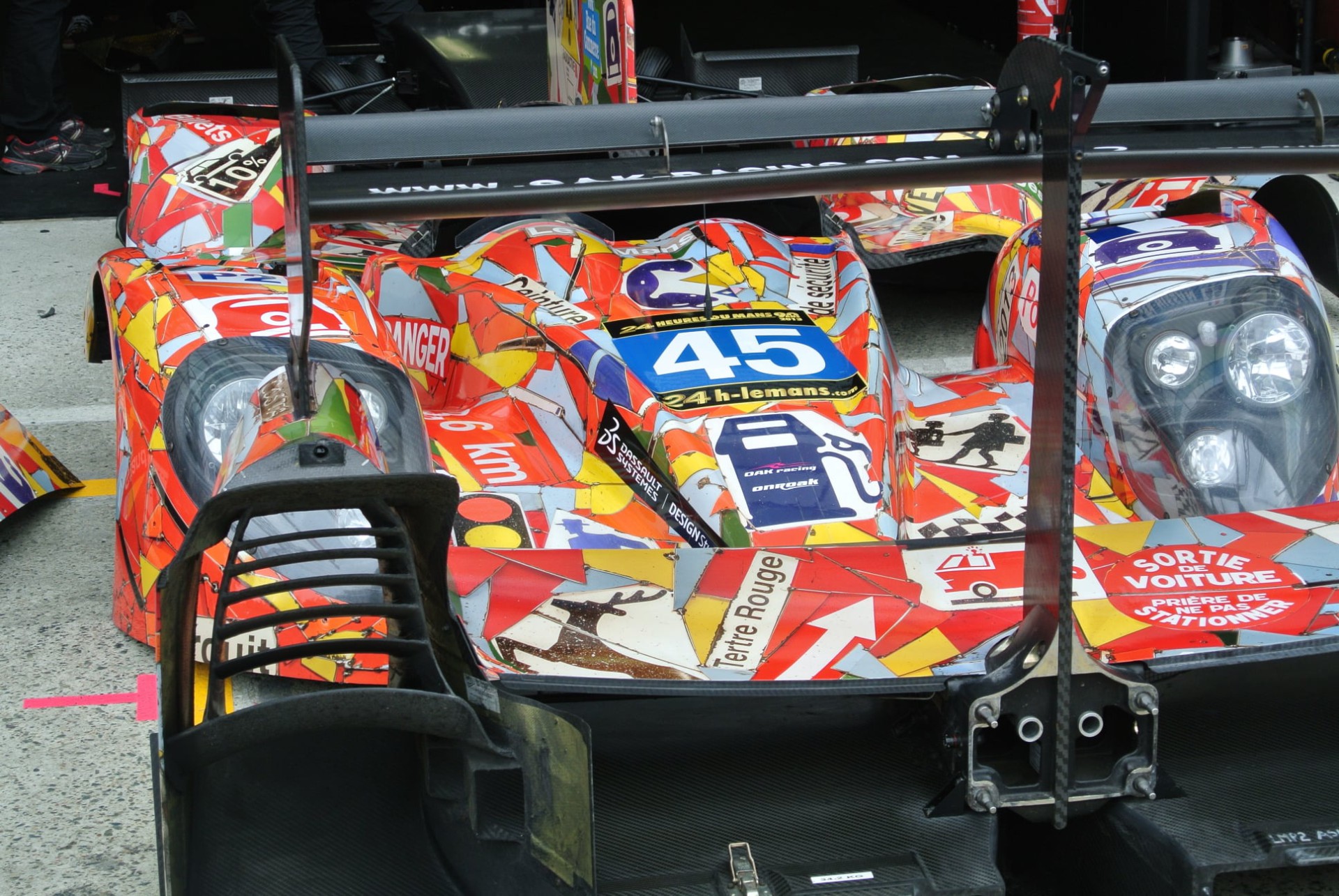 art car Oak Racing Le Mans 2013