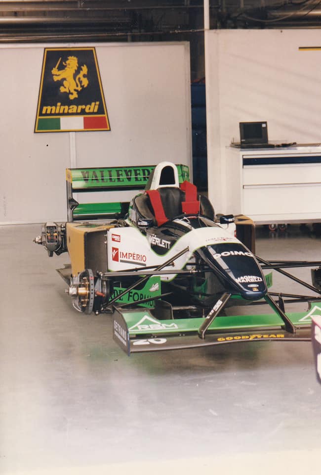 Minardi F1 team 1996 - Minardi M195B