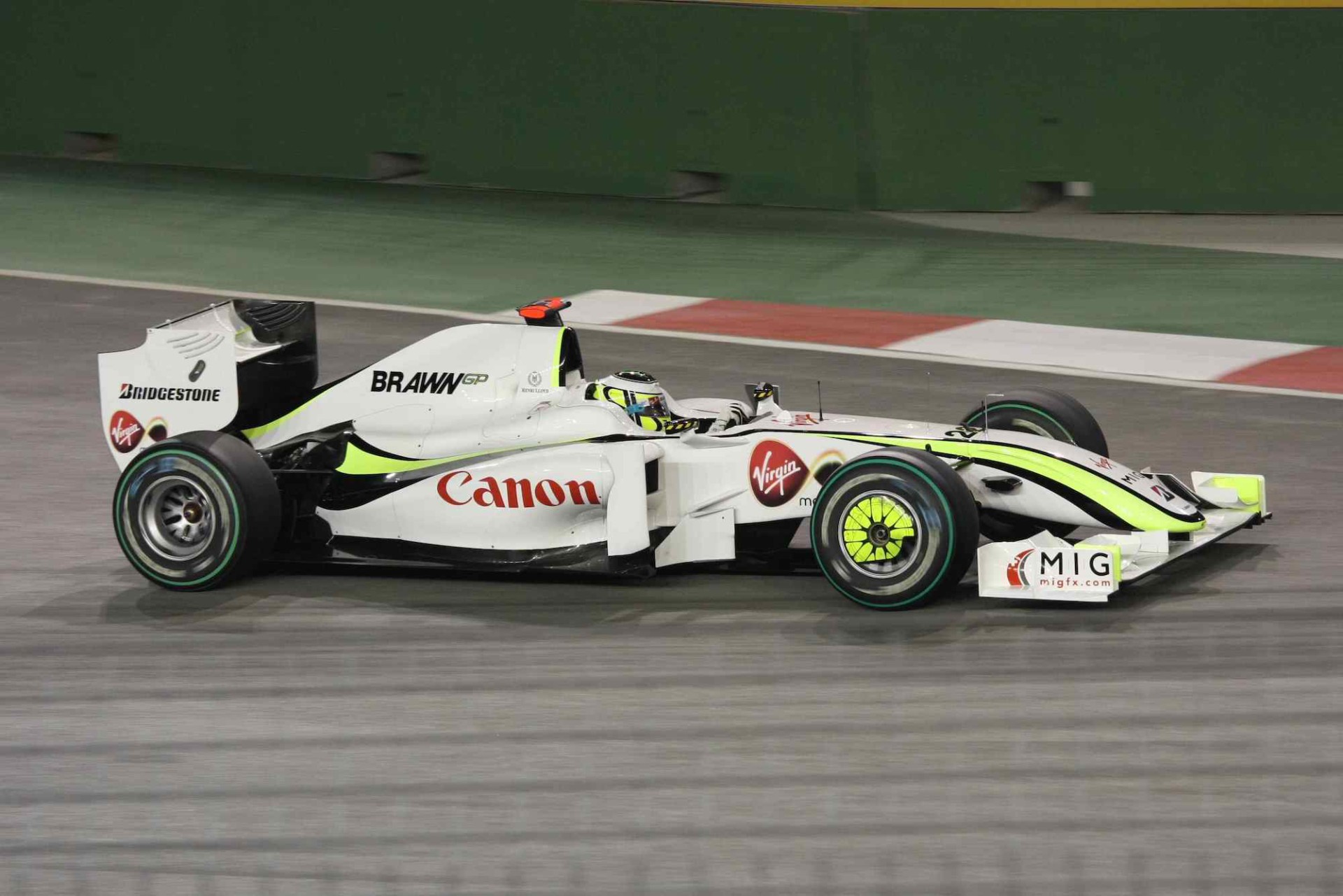 Brawn F1 2009 Button Barichello